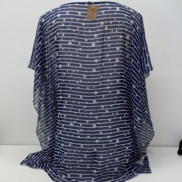 🔥JOULES WOMENS top cover up sz one size New 100% polyester - Picture 4 of 5